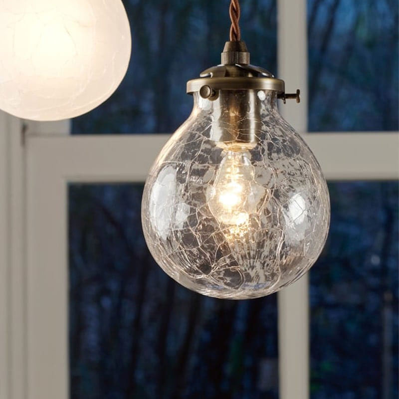 ペンダントライト Marweles - マルヴェル しずくのようなフォルムのガラスシェード