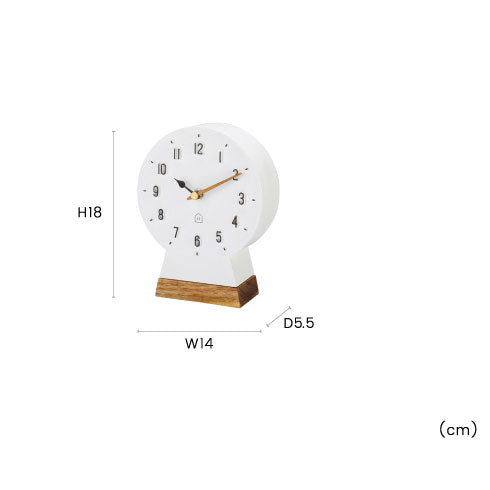 テーブルクロック Polku - ポルク 置き時計