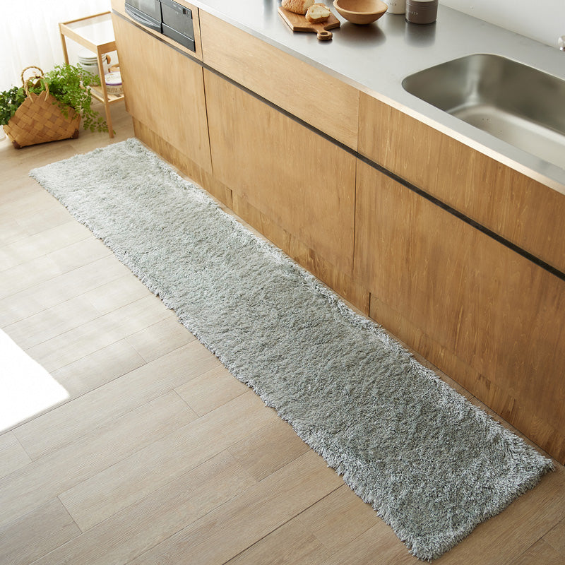 洗えるシャギータイプのキッチンマット Tobymat - トビーマット 長さ:75~240cm