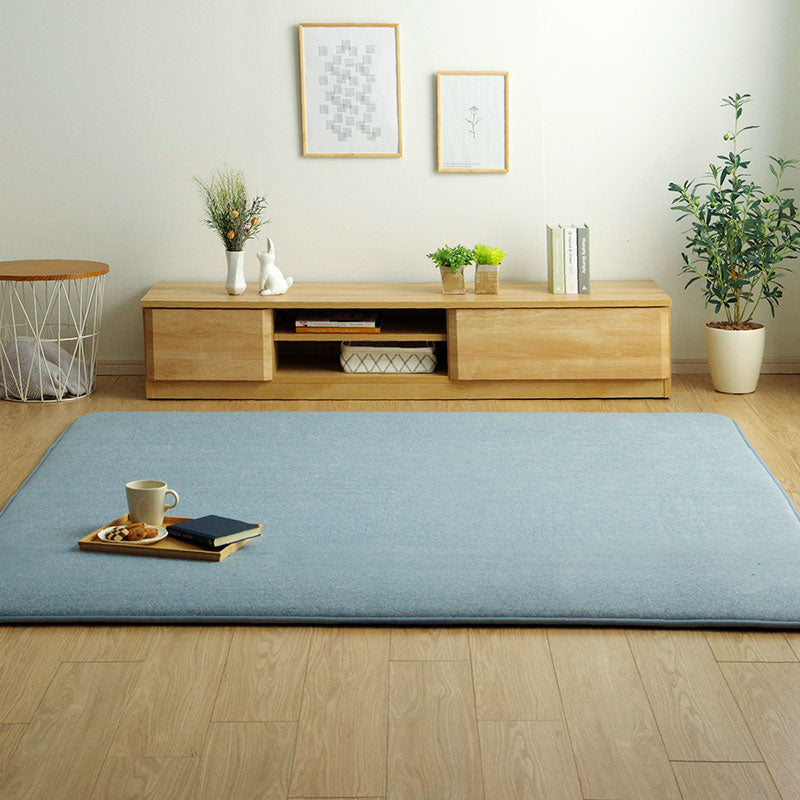 ふかふか極厚ボリュームラグ パイル地でサラッとした肌触り 階下への防音対策にも