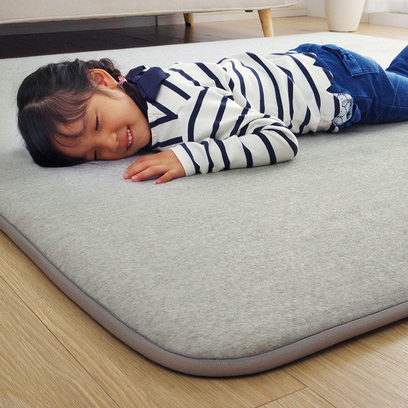 ふかふか極厚ボリュームラグ パイル地でサラッとした肌触り 階下への防音対策にも