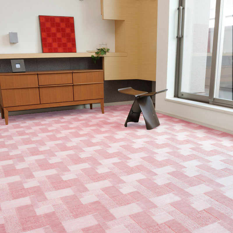 レトロなデザインのカーペット 大きめサイズでお部屋に敷き詰め 江戸間3~10畳