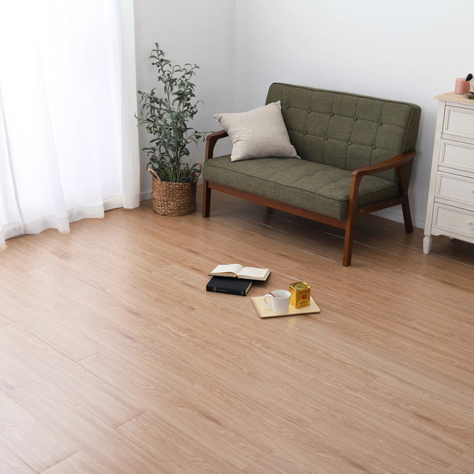 貼ってはがせるフロアタイル フィルムをはがして並べて貼るだけ 木目調 12枚組(1畳分)