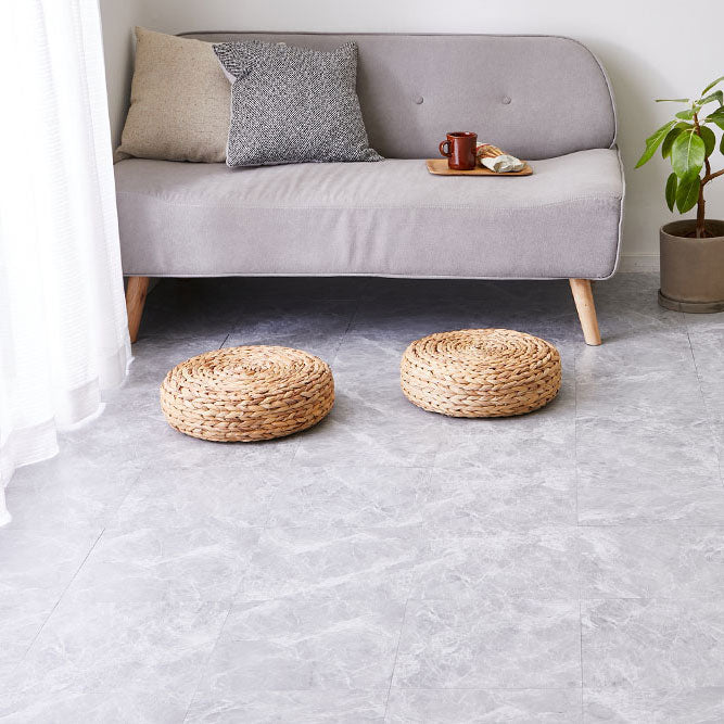 貼ってはがせるフロアタイル 木目調や大理石柄でモノトーンインテリアにぴったり 20枚組