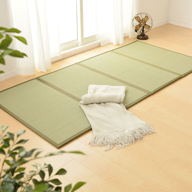 折り畳めるい草畳マットレス 鞍馬