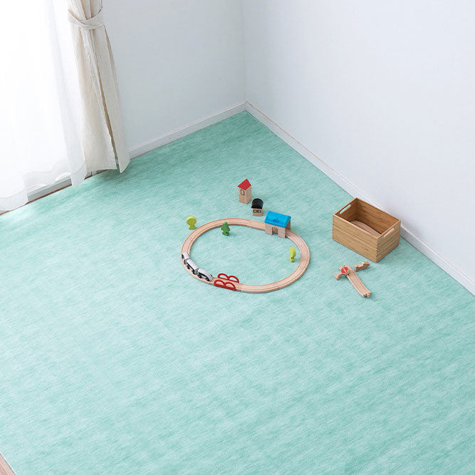 かわいいパステルカラーの抗菌カーペット 毛先カットでペットのいるご家庭でも安心! 江戸間3~10畳