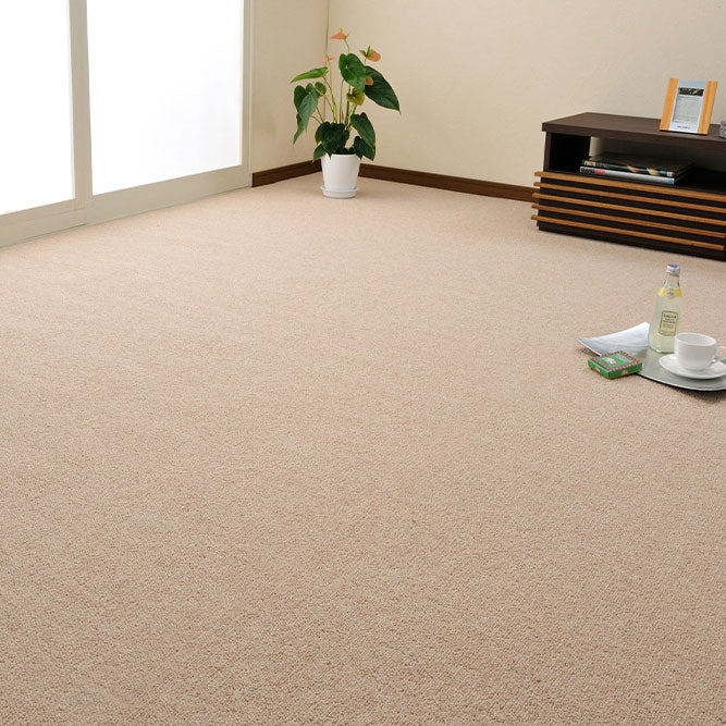 天然ウール100%の防炎カーペット 夏は涼しく冬は暖かい 江戸間3~10畳