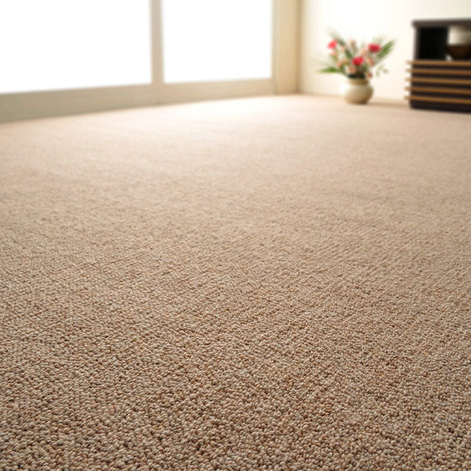 天然ウール100%の防炎カーペット 夏は涼しく冬は暖かい 江戸間3~10畳