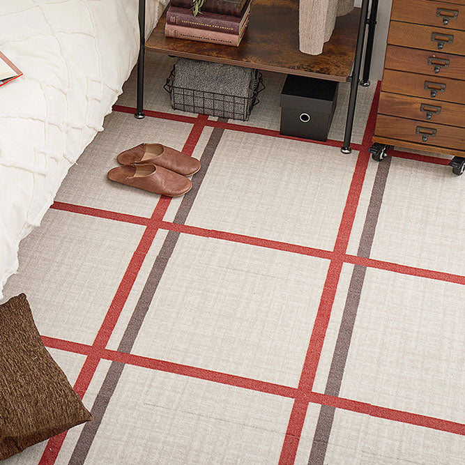 組み合わせ自由自在!パズル感覚でアレンジできるデザインタイルカーペット 約50×50cm