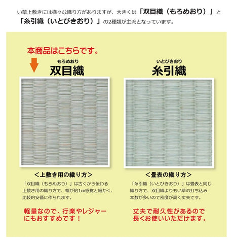 い草上敷き 松 団地間サイズ