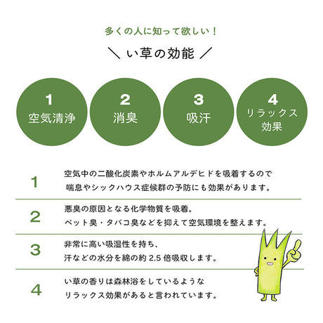 フローリングに置くだけ置き畳 無地畳 なつかしい畳の香りと肌ざわり