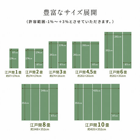 国産い草ござ風カーペット 五木 汚れても水洗いできてお手入れ簡単