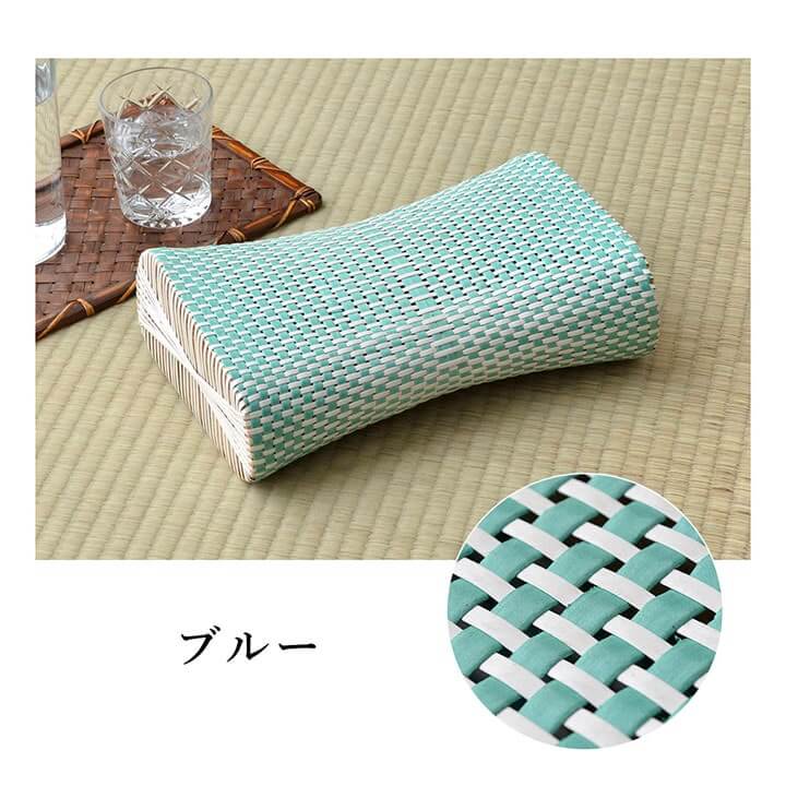適度な硬さでひんやりした肌感触のポリプロピレン枕
