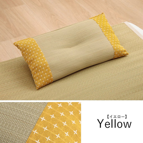 い草の角枕 詩織 約30×50cm