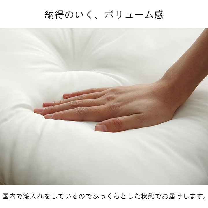 国産のヌード座布団 55×59cm(5枚組)