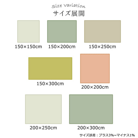 ナイロン100％の国産ラグ 防炎・抗菌・防ダニで一年中快適に使える高耐久ラグ