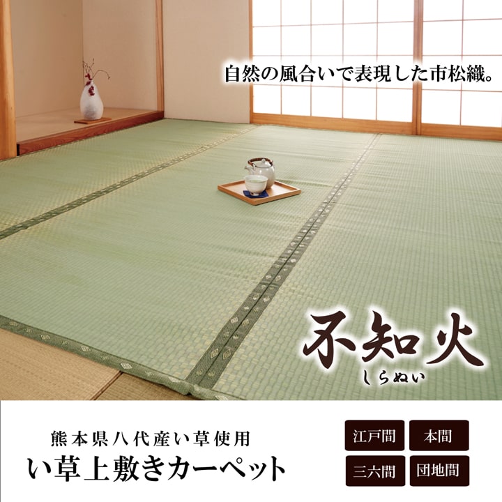 い草上敷き 不知火 本間サイズ 熊本県八代産 – Good Decors