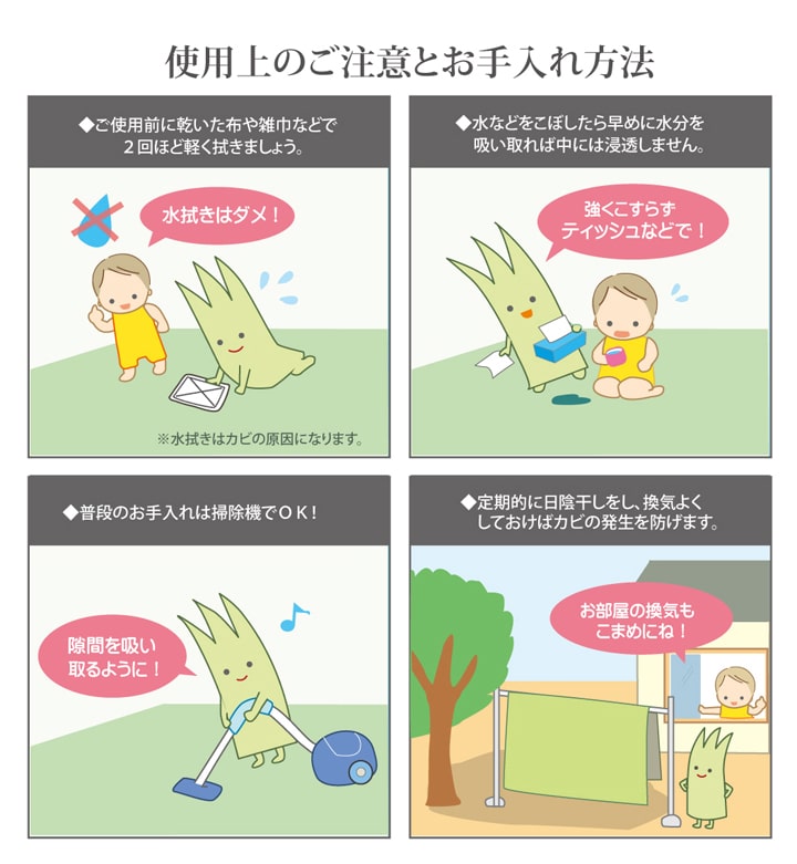 国産い草上敷き 清正 見た目の美しさと耐久性にこだわり抜いた上敷き 江戸間サイズ