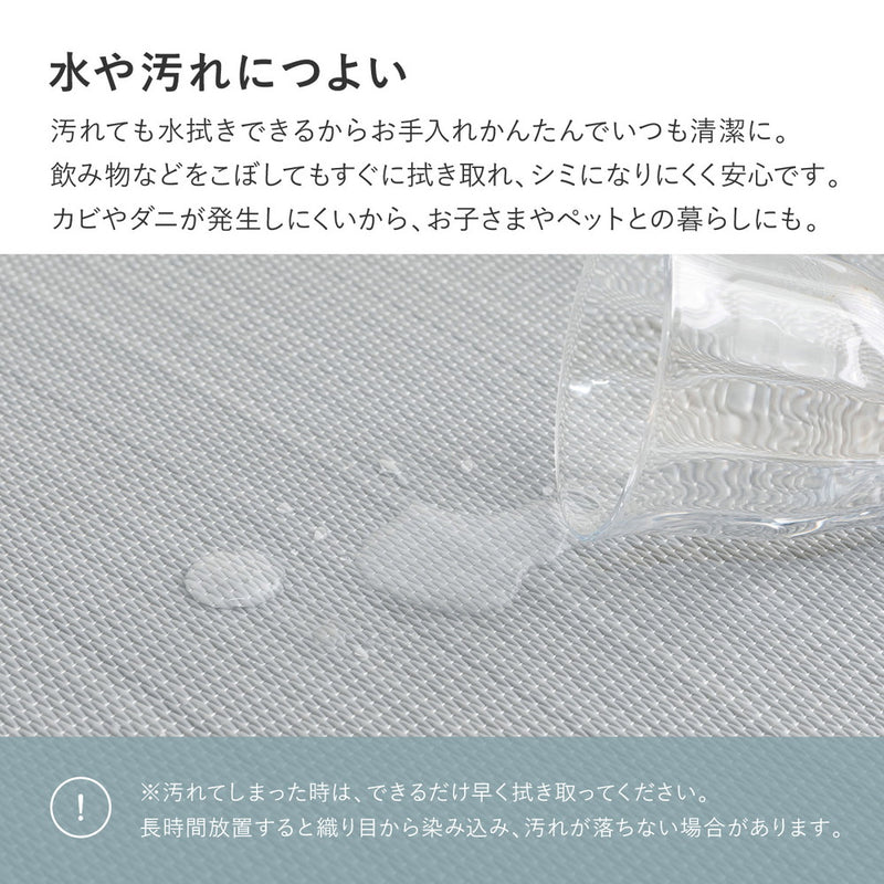 水拭きできる い草風置き畳 おぼろ 単品1枚