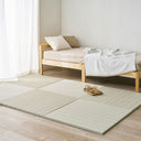 パステル調のい草風 置き畳 コトリナ 約82×82×2.5cm