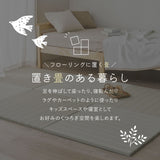 パステル調のい草風 置き畳 コトリナ 約82×82×2.5cm
