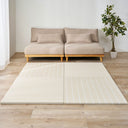 パステル調のい草風 置き畳 コトリナ 約82×82×2.5cm