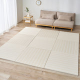 パステル調のい草風 置き畳 コトリナ 約82×82×2.5cm