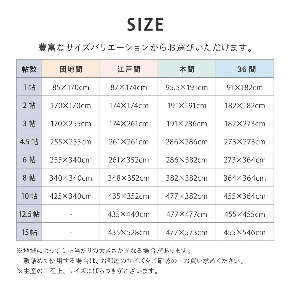 洗えるい草風カーペット ペットとの快適な暮らしやアウトドアにも最適 三六間サイズ