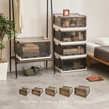 折りたためる3面オープン収納ボックス Mサイズ 30L