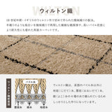 ふかふか長毛パイルのベルギー製ウィルトンカーペット