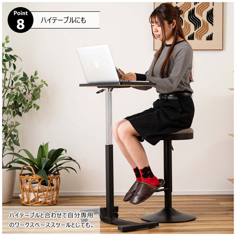 カウンタースツール 座面にウレタンクッションを使用