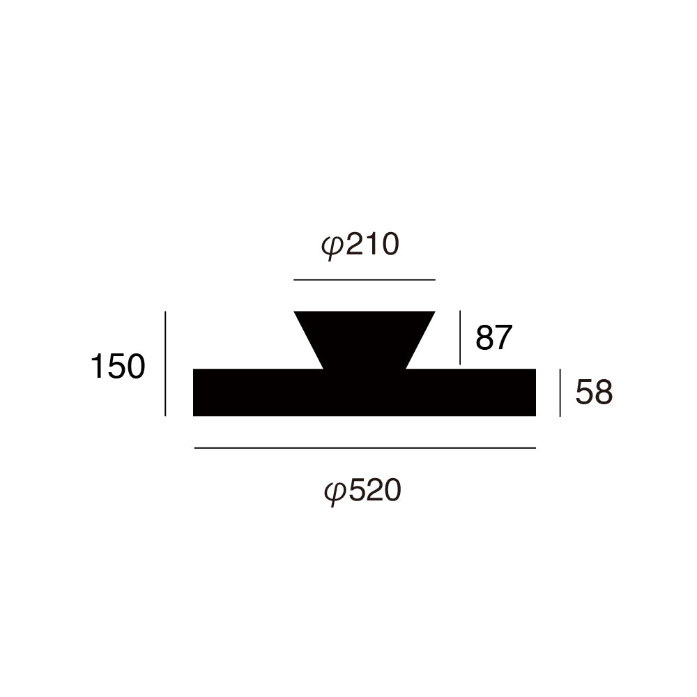 シーリングライト Glow 6000 LED-ceiling light