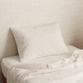 かわいいシンプルデザインの枕カバー  エコファーを使ったふわふわタッチ