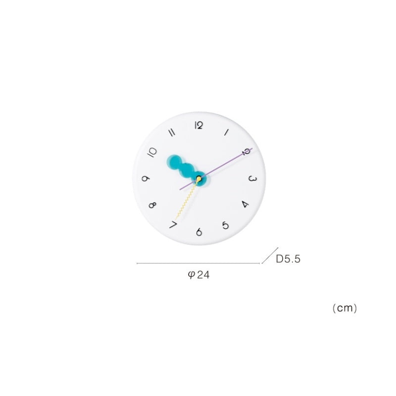 ウォールクロック Monpou モンプー