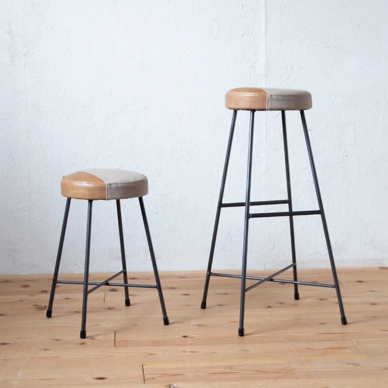TWO TONE STOOL
