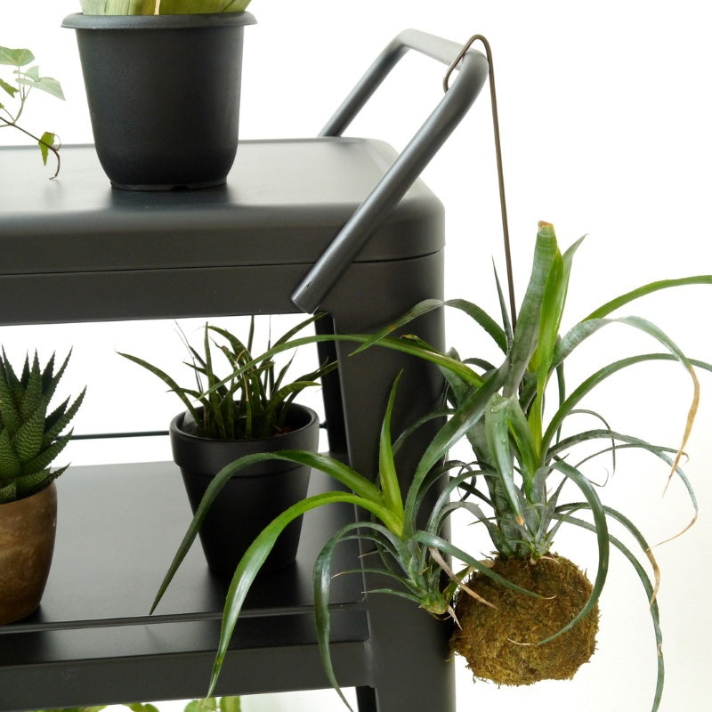 キッチンにもガレージにも馴染む無骨なスチールワゴン