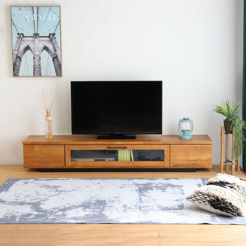 ローボード 国産完成品で届いてすぐ使える シンプルで洗練されたリビングを作る幅180cm