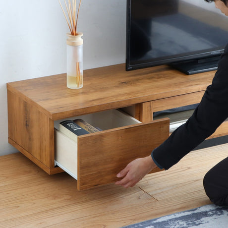 ローボード 国産完成品で届いてすぐ使える シンプルで洗練されたリビングを作る幅180cm