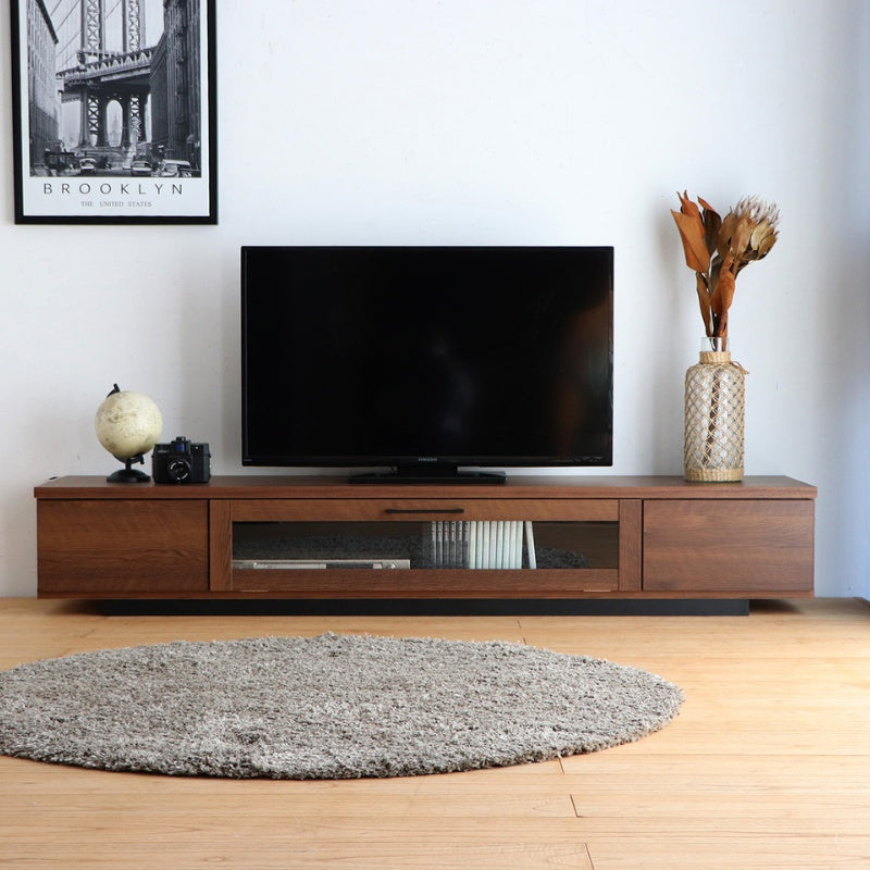 ローボード 国産完成品で届いてすぐ使える シンプルで洗練されたリビングを作る幅180cm