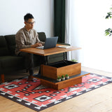 リフトアップテーブル リビングテーブルがデスクに早変わり 快適なテレワークを叶える昇降機能