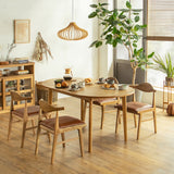 ダイニングテーブル 2人の寛ぎから4人の団欒まで 暮らしに合わせて広がる伸長式オーバル 幅120～150cm