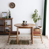 ダイニングテーブル 丸から楕円へ自在に変化 使う人数に合わせて形を変える伸長式 幅90～120cm