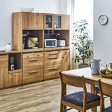 【開梱設置配送】キッチンボード｜コンセント付きで家電すっきり。使いやすさと収納力を両立