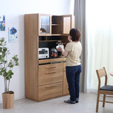 【開梱設置配送】キッチンボード｜コンセント付きで家電すっきり。使いやすさと収納力を両立