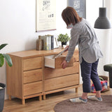 チェスト 幅40cm 置き場所を選ばない日本製ホワイトオークのコンパクトチェスト