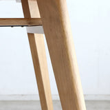 ダイニングテーブル 角丸デザインでお子様も安心 オーク材の温もりが家族を包む