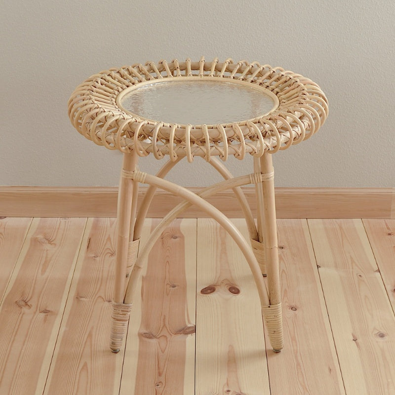 ラタン サイドテーブル TORTA（トルタ）【KIBIROI】