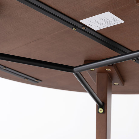 丸ダイニングテーブル 110cm 3本脚 オーク