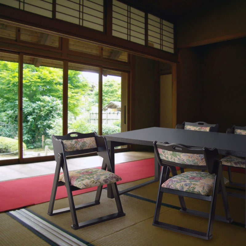 お座敷テーブル 幅150cm 傷・汚れに強いメラミン天板で法事や宴会も安心 折りたたみ収納可能