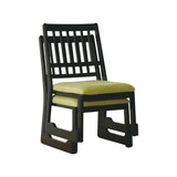 チェア 使わないときはスタッキング収納できる法事・法要向け天然木チェア